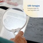 vergrootglas met verlichting