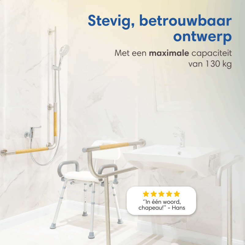 Douchestoel met goede reviews