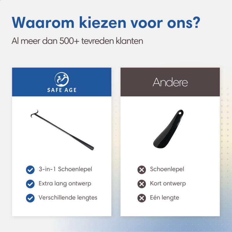 Mooie messing-hardhouten schoenlepel met eendenhoofd