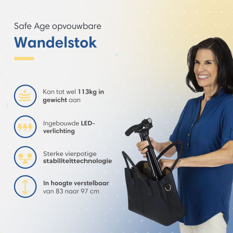 Wandelstok opvouwbaar