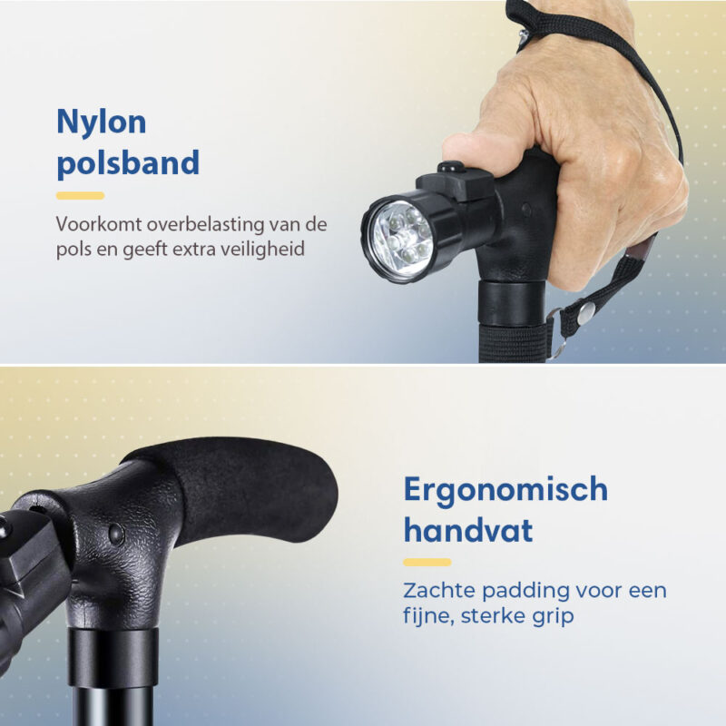 Wandelstok handvat