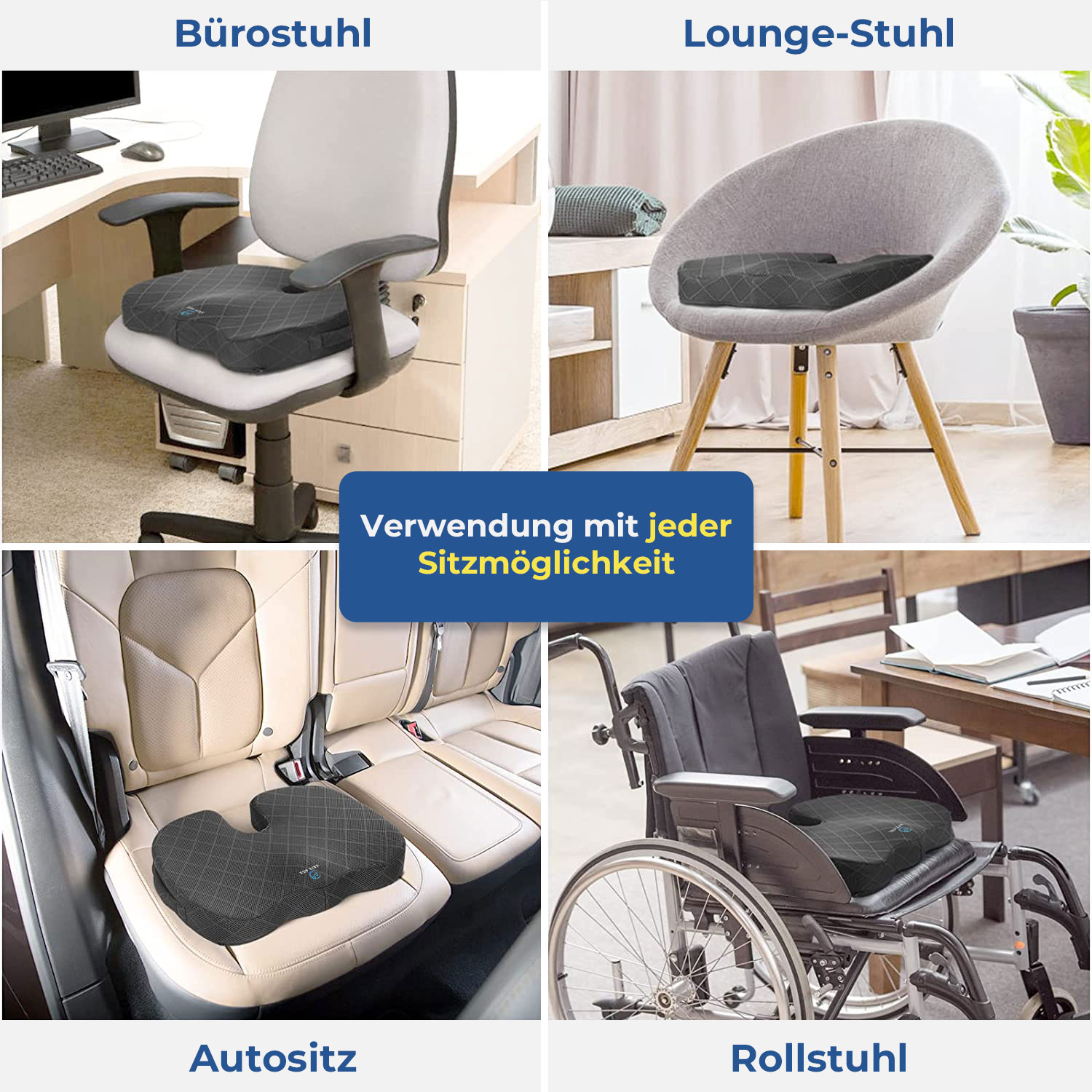 ergonomisches Sitzkissen