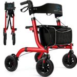 Safe Age_Rollator Rood_NL Rollator rood safe age beste