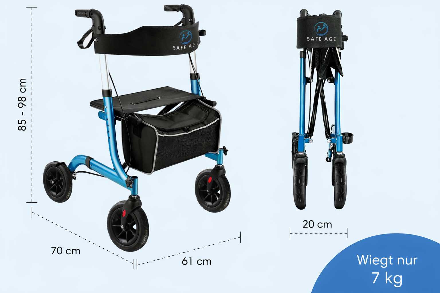 leichter Rollator